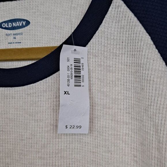 Old Navy Mens waffle L/S tee NWT - Picture 7 of 11